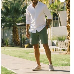 Swet Tailor Everyday Chino Short NWT Green Size 28 and 38